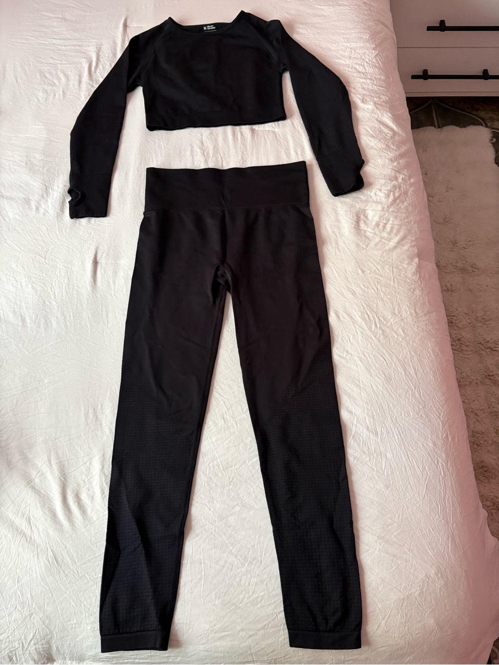 Women’s High-Waist Black Matching Set